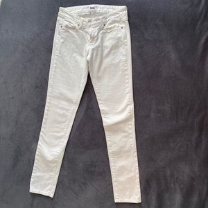 White Jeans Size 26 by PAIGE